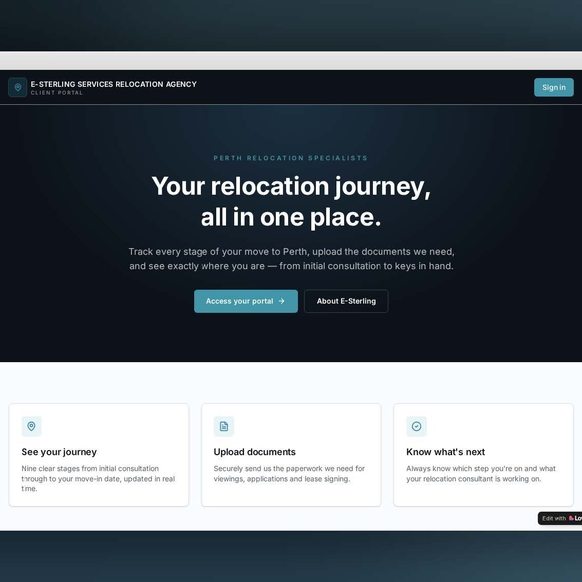 Relocation Journey Hub